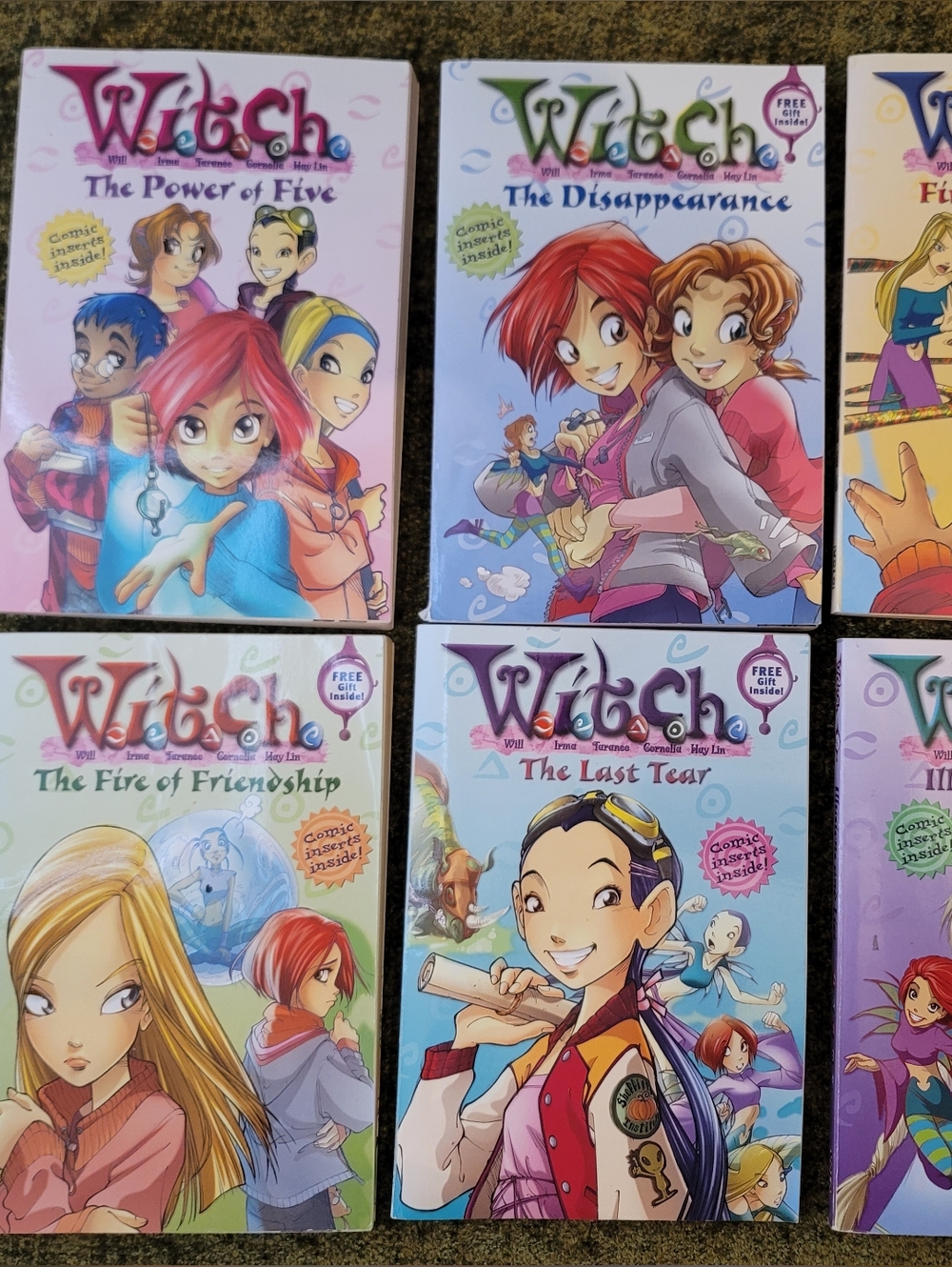 W.I.T.C.H Books